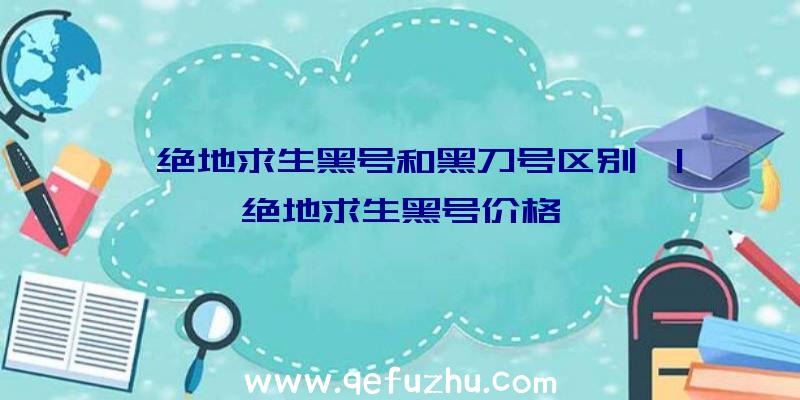 「绝地求生黑号和黑刀号区别」|绝地求生黑号价格